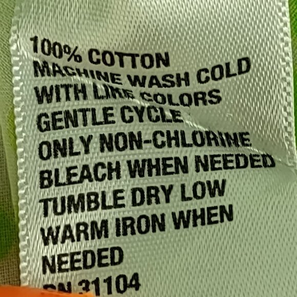 Crown & Ivy 100% Cotton, Green & White Polka Dot Print Button Down Shirt Small - Picture 13 of 13